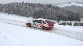preview picture of video 'Jänner Rallye 2015 - SP1 Pierbach'