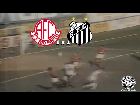 América (SP) 1  x 1 Santos 13/10/1991 - Com gol de Tato, Santos empata com América