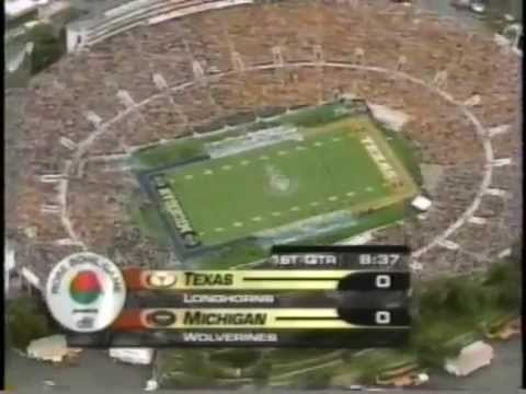 2005 Rose Bowl #12 Michigan vs. #5 Texas