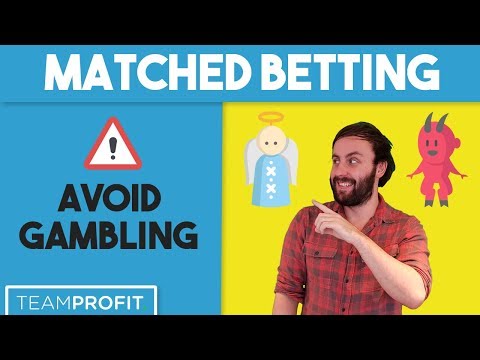 Avoiding Gambling When Matched Betting - My Tips
