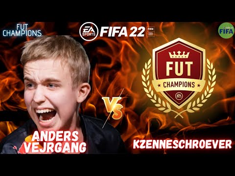 ANDERS VEJRGANG VS KZENNESCHROEVER - FIFA 22 FUT CHAMPIONS | WEEKEND LEAGUE