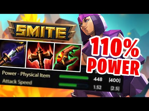 110% POWER ONE SHOTS ENEMIES NEITH CARRY - Smite Gameplay Conquest