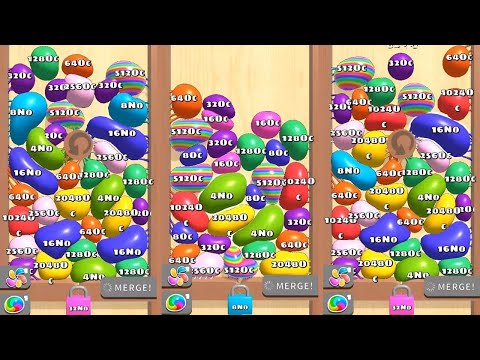 Blob Merge 3D Max Level 1024OC 2048OC 4NO 8NO 32NO