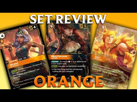 Riftbound Origins League of Legends TCG: Orange Set REVIEW