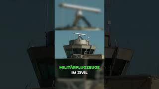 Warum Militärflugzeuge zur Kollisionsgefahr werden #shorts #pilot