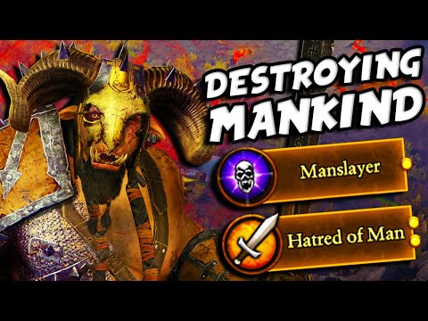 I Destroyed Mankind With Beastmen In Total Warhammer 3!