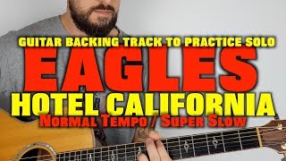 Download lagu Hotel California acoustic solo backing Track (normal tempo / slow) mp3