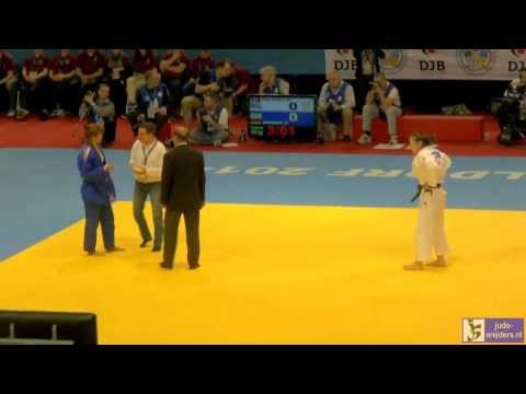 Judo 2014 Grand Prix Dusseldorf: Baldorj (MGL) - Ahrens (GER) [-63kg]