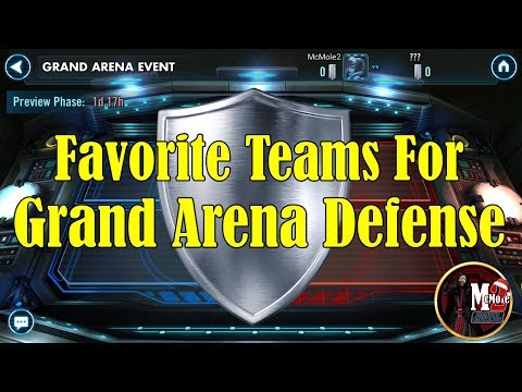 My Favorite Teams to set for Grand Arena Defense