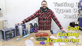Testing 3 Types of Resin & Heat Mat Plus Cool Molds From Let's Resin