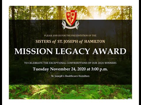 St. Joseph's Healthcare Hamilton video/presentation/materials