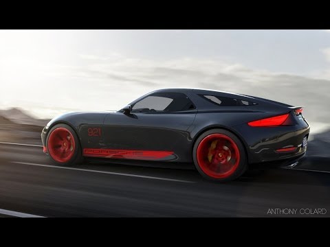 Thumbnail for Porsche 921 Vision Concept by SEAT, Porsche, Porsche 991, Car
