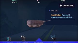How to get the Giant Goat (Whale) in City Bay! Goat Simulator
