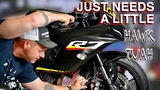 Yamaha R7 brake fluid change