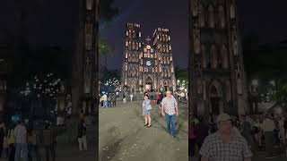하노이 성 요셉 대성당의 밤 l Night at St. Joseph's Cathedral in Hanoi