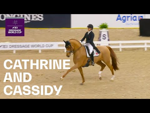 Personal best for Cathrine Dufour at the FEI Dressage World Cup™ Gothenburg 2020 | Throwback