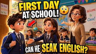 First Day at School in English | Easy English Conversation for Beginners