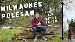 Milwaukee Pole Saw Review - FTPS30 Review - Testing & Specs - Pruning Chainsaw