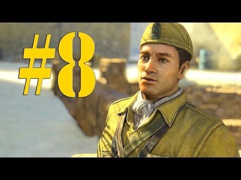 Sniper Elite 3 PS4 Gameplay Walkthrough Part 8 "The Three Musketeers"