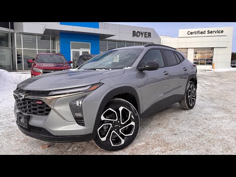 2026 Chevrolet Trax FWD 4dr 2RS in Gray for sale at Boyer Chevrolet Lindsay Ltd. in Lindsay, ON