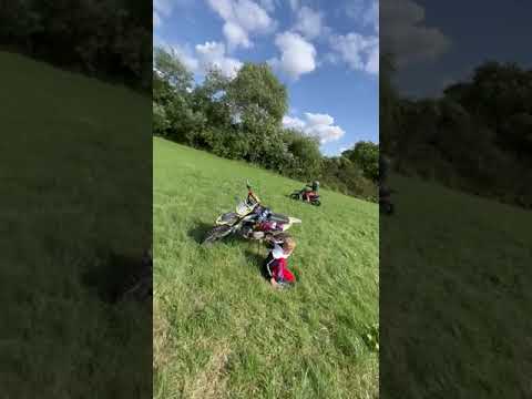 #caseyjones286 ktm sx 65 9 years old #harleypalmer132 suzuki rmz 250 age 15  mx motorcross dirtbike