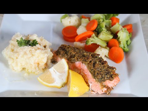 HOW TO MAKE HERB CRUSTED SALMON