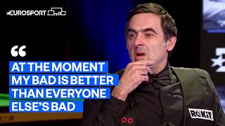 “I’m always playing rubbish at snooker” Ronnie O&#39;Sulllivan on UK Championship so far | Eurosport