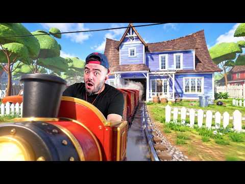 WILSON'UN EVİNDEN TREN ÇIKTI - HELLO NEIGHBOR MODS