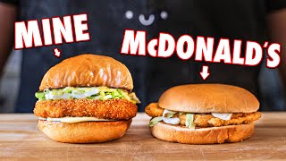 Making the McDonald s McChicken At Home But Better Mp4 3GP & Mp3