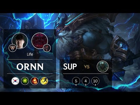 Ornn Support vs Pyke - KR Challenger Patch 9.20