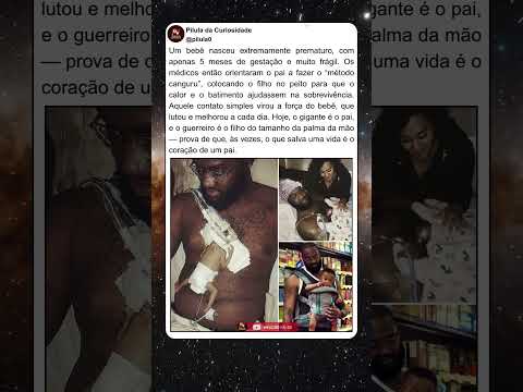 Esse pai salvou seu filho com uma técnica chamada 