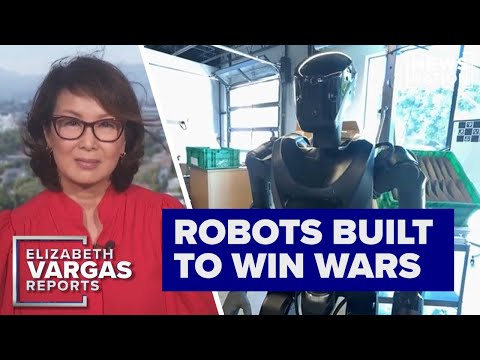 AI-powered soldiers: Are humanoid robots the future of warfare? | Elizabeth Vargas Reports