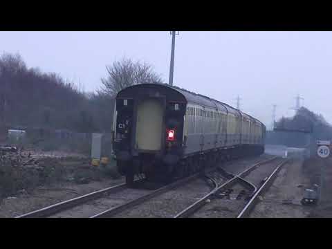DRS Class 37's no's: 37069-37059 @ Severn Tunnel Junction {134G} 24/03/2018.