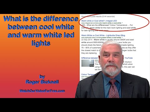 What Is The Difference Between Cool White And Warm White LED Lights