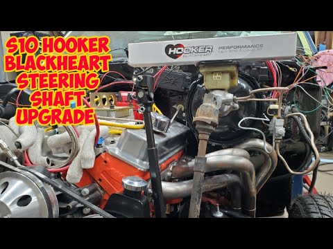 Hooker Blackheart Steering Shaft On A V8 S10