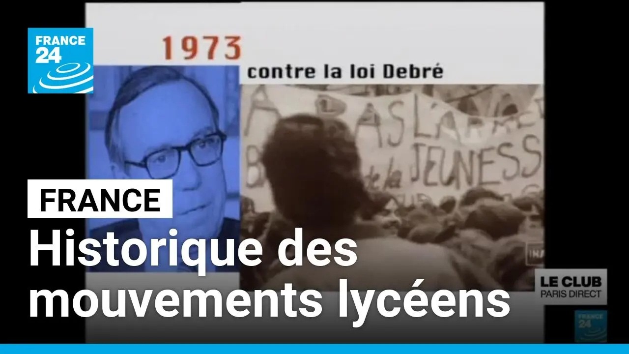 Manifestation lycéenne à Paris : les mêmes revendications depuis 30 ans
