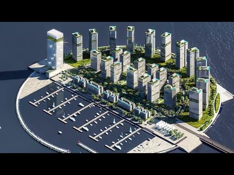 ¿harán una isla artificial en Montevideo, frente al cerro para gente del Cerro Norte y Casabo?