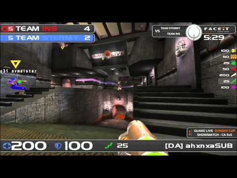 FACEIT - QUAKE LIVE SPRING SEASON CUP 6 (Showmatch 1: TEAM INS vs. TEAM STERMY CA 5v5)