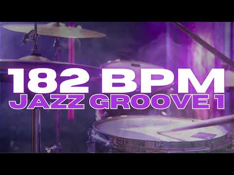 182 BPM - Jazz Drum Beat Groove - Loop 1