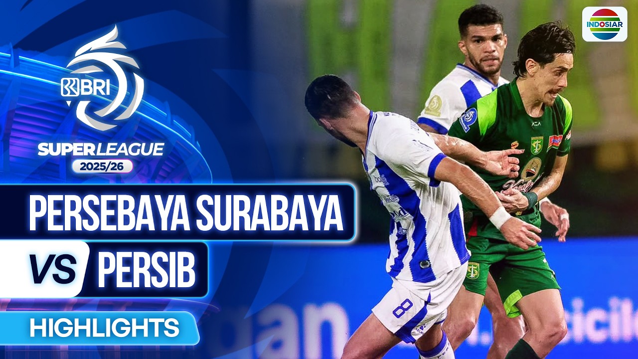 Persebaya Surabaya vs Persib Bandung Highlights