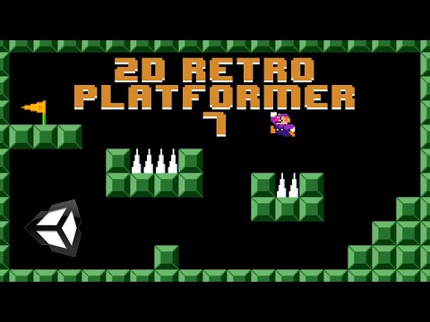 2D Retro Platformer Tutorial - Unity - pt.7 (Main Menu & clean up)