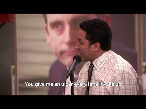 The Office - Oscar Martinez Roasts Michael Scott in Spanish (Translated)
