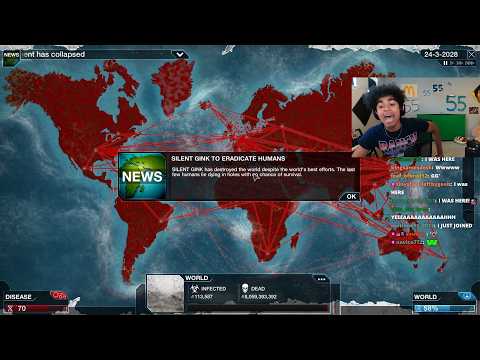 BEATING THE FINAL VIRUS IN PLAGUE INC...