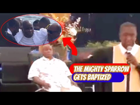 The Mighty Sparrow, Calypso King,  Baptized Today in the Seventh Day Adventist Church #viral