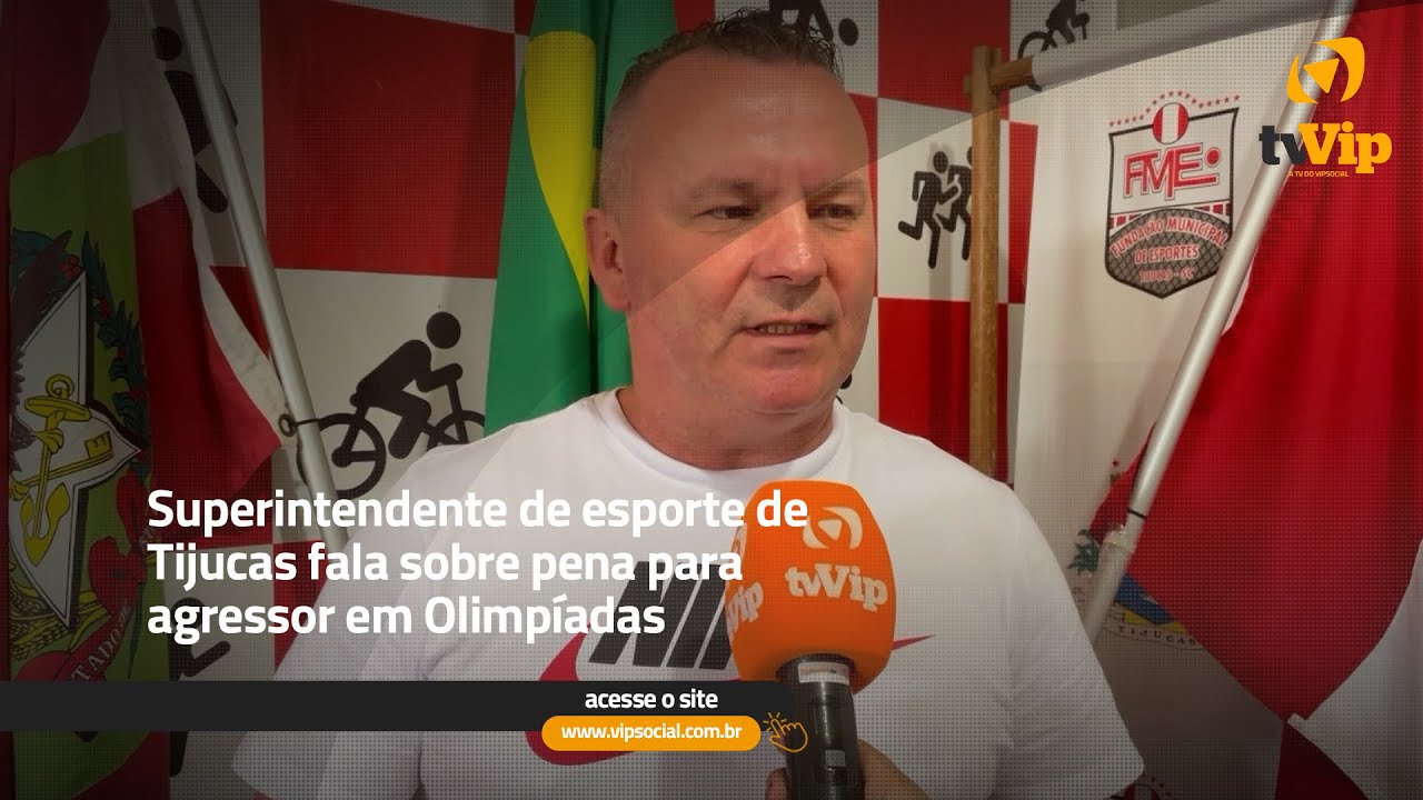 Superintendente de esporte de Tijucas fala sobre pena para agressor em Olimpíadas