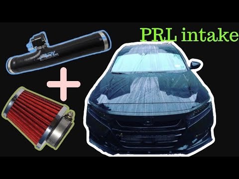 2018-2020 honda accord sport 1.5t prl intake silicone hose install step by step