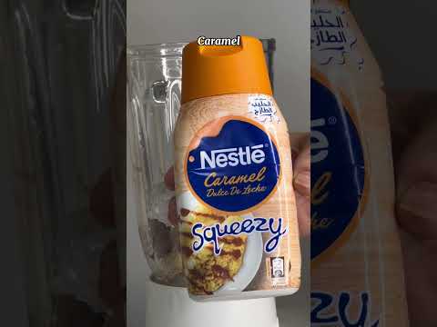 Ritter sport praline with finest praline filling milkshake #quickrecipes #recipesvideos #shortvideo