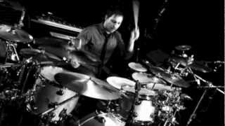 Mark Damian (drums) on "Open Up" by Lamb