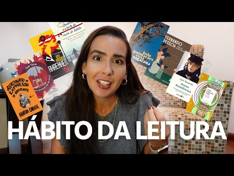 MINHA VIDA DE LEITORA (HBITO DA LEITURA) | PARTE 1 | Ana Carolina Wagner