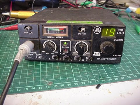 DNT M40 UK CB27/81 CB radio (mobile) - Full service & adjustment